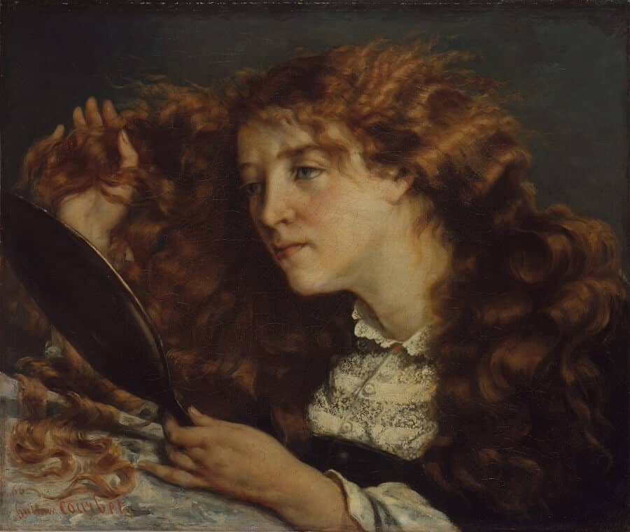 Jo, La Belle Irlandaise, 1865 by Gustave Courbet