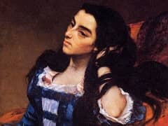 Spanish Woman by Gustav Courbet