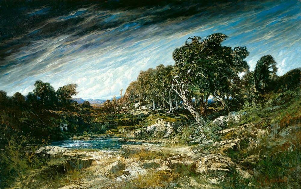 The Gust of Wind, 1865 by Gustave Courbet